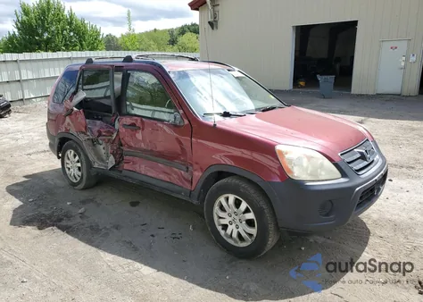 2006 Honda Cr-V Ex из США, поврежденный, VIN SHSRD78836U402130